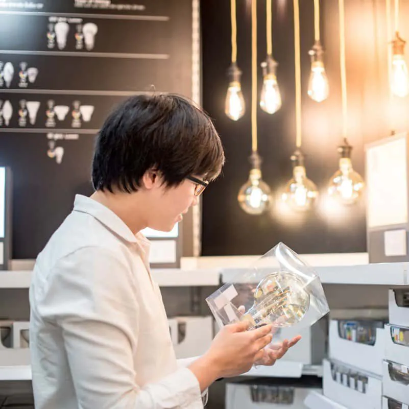 choisir ampoule salon de coiffure