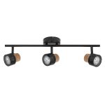 Ledvance LED Decor Spot Cork Acier Noir 10W 690lm - 827 Blanc Très Chaud | Dimmable