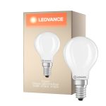 Ledvance Classic LED E14 Poire Dépolie 3.4W 470lm - 827 Blanc Très Chaud | Équivalent 40W