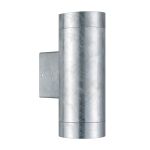 Nordlux Tin Applique Murale Brushed Aluminium | Convient pour 2x GU10