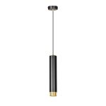 Emibig Suspension Luminaire Kibo Acier Noir | Convient pour 1x GU10 - Max 10W