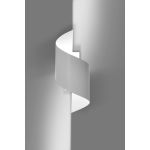 Emibig Applique Murale Spiner Acier Blanc | Convient pour 1x G9 - Max 8W