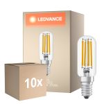 Lot 10x Ledvance Special LED E14 tube one-handed Filament Claire 4.2W 470lm - 827 Blanc Très Chaud | Équivalent 40W