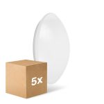 Lot 5x Ledvance Surface Circulaire 400 24W 830 1920lm Blanc IP44 | avec Détecteur de Mouvement - Blanc Chaud - Équivalent 2x26W