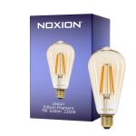 Noxion LED E27 Edison Filament Ambre 7W 630lm - 822 Blanc Très Chaud | Dimmable - Équivalent 50W