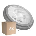 Lot 6x Ledvance LED spot G53 AR111 7.2W 450lm 40D - 918-927 Dim To Warm | Meilleur Rendu Des Couleurs - Dimmable - Équivalent 50W