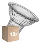Lot 10x Ledvance Spot LED GU10 PAR16 6.9W 650lm 120D - 940 Blanc Froid | Meilleur Rendu Des Couleurs - Dimmable - Équivalent 80W