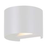 Eglo Applique Murale Calpino 3 Aluminium Blanc Up & Down 2W 420lm - 830 Blanc Chaud | IP54