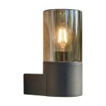 Eglo Applique Murale Cropani Noir | IP54 - Convient pour 1x E27