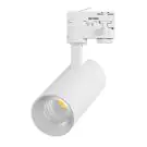 Noxion Spot LED Sur Rail 3 Phases  Ecowhite Aluminium Blanc 20W 2060lm 36D - 840 Blanc Froid | UGR <19