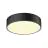 SLV Medo Pro 30 Mur et Plafonnier Aluminium Noir Rond 10W 1350lm - 930-940 CCT | IP50 - Meilleur Rendu Des Couleurs - Dali Dimmable 