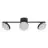 Ledvance LED Decor Spot Moon Acier Noir 16W 840lm - 830 Blanc Chaud