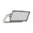 Ledvance Projecteur LED Max Radial 45 Aluminium Gris 600W 85600lm 45D - 730 Blanc Chaud | IP66 - Symétrique
