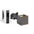 D'Lite Applique Murale Elingen Noir Up & Down 4.9W 480lm - 830 Blanc Chaud | IP65