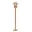 Nordlux Blokhus Lampadaire extérieur Cuivre et Verre Cuivre | IP54 - Convient pour E27
