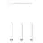 Emibig Suspension Luminaire Kibo Acier Blanc | Convient pour 3x GU10 - Max 10W