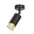 Emibig Plafonnier Hiro Acier Noir | Convient pour 1x GU10 - Max 10W