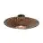 Good&Mojo Plafonnier Bali Bambou Noir M | Convient pour 1x E27 