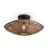 Good&Mojo Plafonnier Tanami Rattan Brun | Convient pour 1x E27 