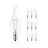 Lot 10x Philips Corepro LED Bougie E14 Flamme Filament Claire 2W 250lm - 827 Blanc Très Chaud | Équivalent 25W