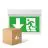 Lot 4x Noxion LED Panneau De Sortie De Secours | Wall/Monté Au Plafond | 3.5W 20lm | 30m Distance de visualisation - Éclairage De Secours 3 Heures - Incl. 4 Directions
