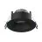 Noxion Spot LED Ares Profond ring Noir 6W 540lm 927-940 3CCT - avec Inner Cercle  Noir | Diamètre 68mm