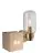 Lot 6x Nordlux Tutan Applique Murale Verre Laiton | Convient pour E14
