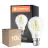 Lot 10x Ledvance Classic Performance LED Ampoule B22d Poire Filament Claire 6.5W 806lm - 827 Blanc Très Chaud | Équivalent 60W