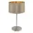 Eglo Lampe De Chevet Maserlo Acier Nickel Satiné | Convient pour 1x E27