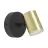 Eglo Applique Murale Consuma 1 Acier Noir Dorée | IP44 - Convient pour 1x GU10