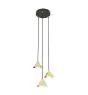 Emibig Suspension Luminaire Elit Acier Noir | Convient pour 3x GX53 - Max 12W