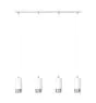 Emibig Suspension Luminaire Fumiko Acier Blanc | Convient pour 4x GU10 - Max 10W