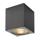 SLV Big Theo Plafonnier Aluminium Anthracite 21W 2000lm - 830 Blanc Chaud