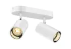SLV Asto Aluminium Spot Blanc | Convient pour 2x GU10