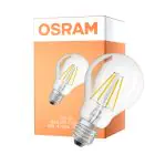 Osram Classic LED E27 Poire Filament Claire 4W 470lm - 865 Lumière Du Jour | Équivalent 40W