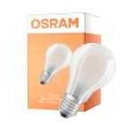 Osram Classic LED E27 Poire Filament Dépolie 4W 470lm - 865 Lumière Du Jour | Équivalent 40W