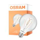 Osram Vintage 1906 LED E27 Globe Filament Claire 7.2W 806lm - 927 Blanc Très Chaud | Meilleur Rendu Des Couleurs - Dimmable - Équivalent 60W