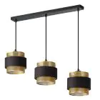 Ledvance Decor Hornet Suspension Luminaire Linéaire Noir | Convient pour 3x E27