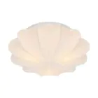 Nordlux Plafonnier Aeron 60 Textile Blanc | IP20 - Convient pour 3x E27