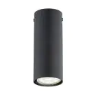 Emibig Plafonnier Tecno Acier Noir | Convient pour 1x GU10 - Max 8W