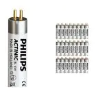Lot 25x Philips MASTER Actinic BL T5 Short 6W - Ultra-violet | 21cm