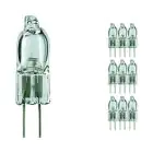 Lot 10x Philips Microprojection Halogène G4 ampoule Focusline 20 W 