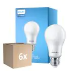 Lot 6x Philips Corepro LED Ampoule E27 Poire Dépolie 13W 1521lm - 827 Blanc Très Chaud | Équivalent 100W