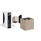 D'Lite Applique Murale Nova Beige Up & Down 4.9W 480lm - 830 Blanc Chaud | IP54 - Angle de faisceau réglable