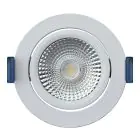 EcoDim Encastré Spot Blanc 6W 450lm 60D 827- 860 Variable Blanc | RGB - 85mm - Diamètre 75mm - IP54 - Zigbee Dimmable