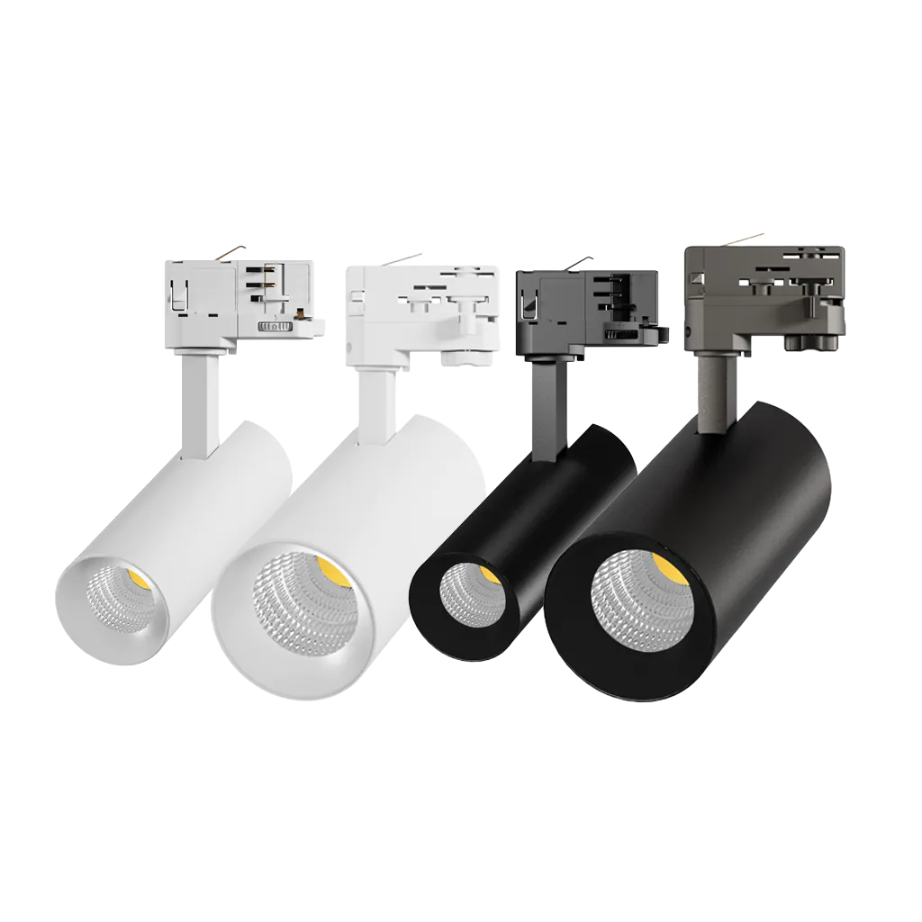 Noxion track light Ecowhite black and white Noxion track light Ecowhite black and white in several sizes